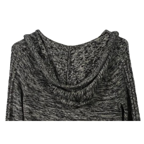 Roxy women's black and white marbled long sleeve hooded sweater size Small - Picture 5 of 10